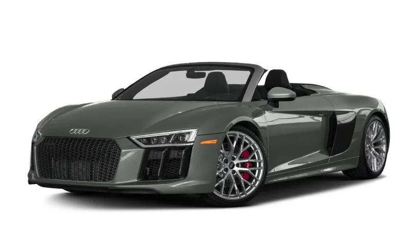 Rent a Audi R8 Spyder (Automatic, 5.2 L Petrol, 2 Seats) in Marbella