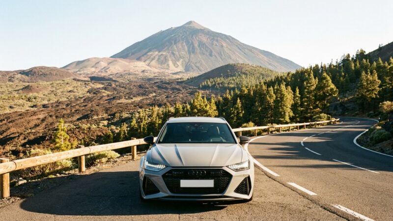Audi RS 6 Avant Driving Review in Tenerife