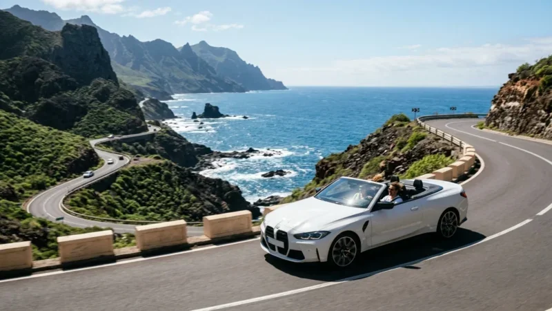 Convertible Hire in Tenerife: The Best Roads to Drive With the Roof Down