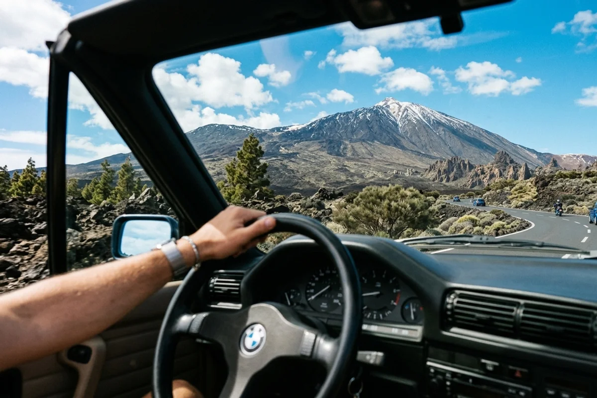 Convertible Hire in Tenerife: The Best Roads to Drive With the Roof Down