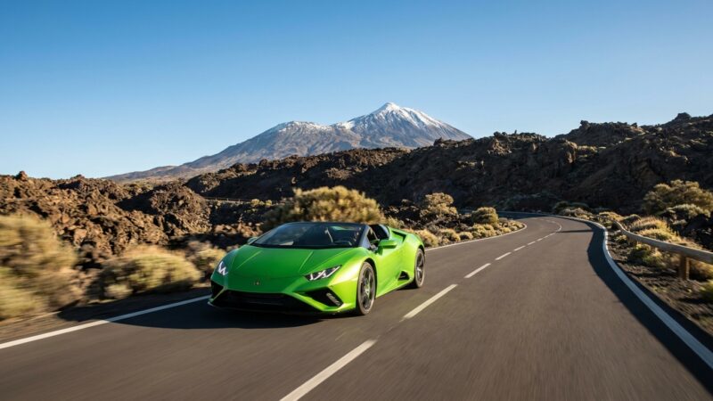 Lamborghini Huracan EVO Spyder Tenerife Driving Review