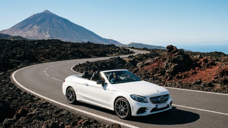 Mercedes-AMG C-Class Cabrio Driving Review in Tenerife