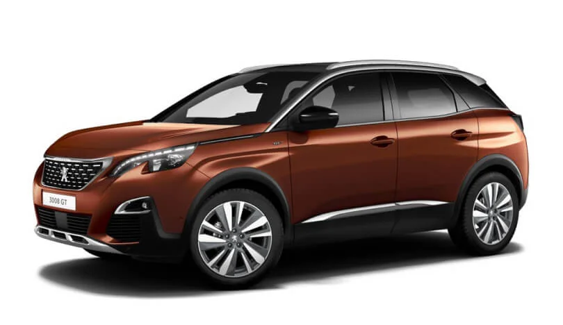 Peugeot 3008 (Automatic, 1.5 L Petrol, 5 Seats)