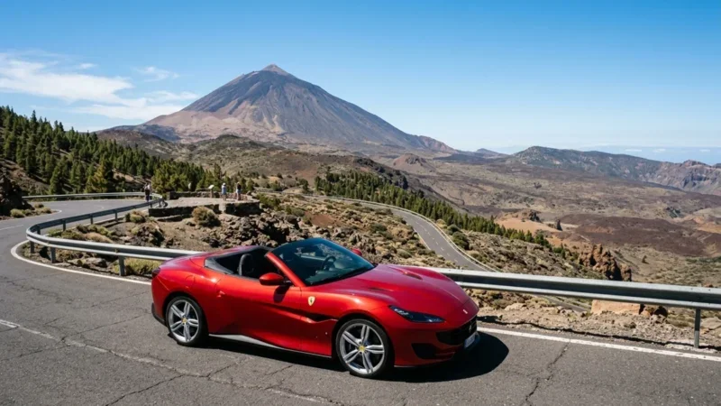 Renting a Ferrari in Tenerife: What It Costs and How the Day Works