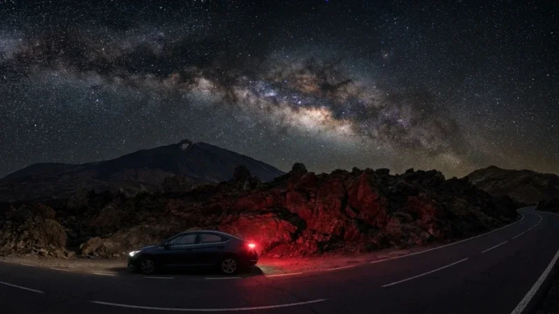 Stargazing in Tenerife: Driving Up Mount Teide at Night